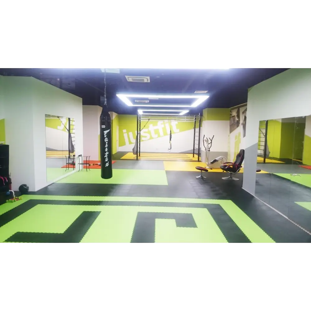 Фото 8 ПВХ плитка Пластфактор Factor sport Ral 9005 толщина 10 мм 1.69 м² Фото 8 ПВХ плитка Пластфактор Factor sport Ral 9005 толщина 10 мм 1.69 м²