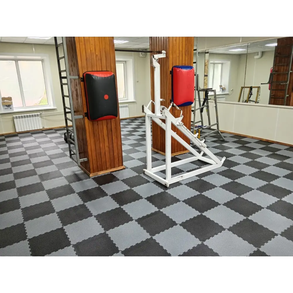 Фото 7 ПВХ плитка Пластфактор Factor sport Ral 9005 толщина 10 мм 1.69 м² Фото 7 ПВХ плитка Пластфактор Factor sport Ral 9005 толщина 10 мм 1.69 м²
