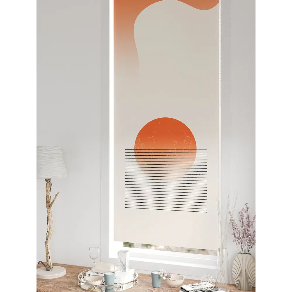 Фото 6 Рулонная штора блэкаут At Home ЛургасAT785169068, 68x170см, цвет бежевый, желтый, оранжевый Фото 6 Рулонная штора блэкаут At Home ЛургасAT785169068, 68x170см, цвет бежевый, желтый, оранжевый