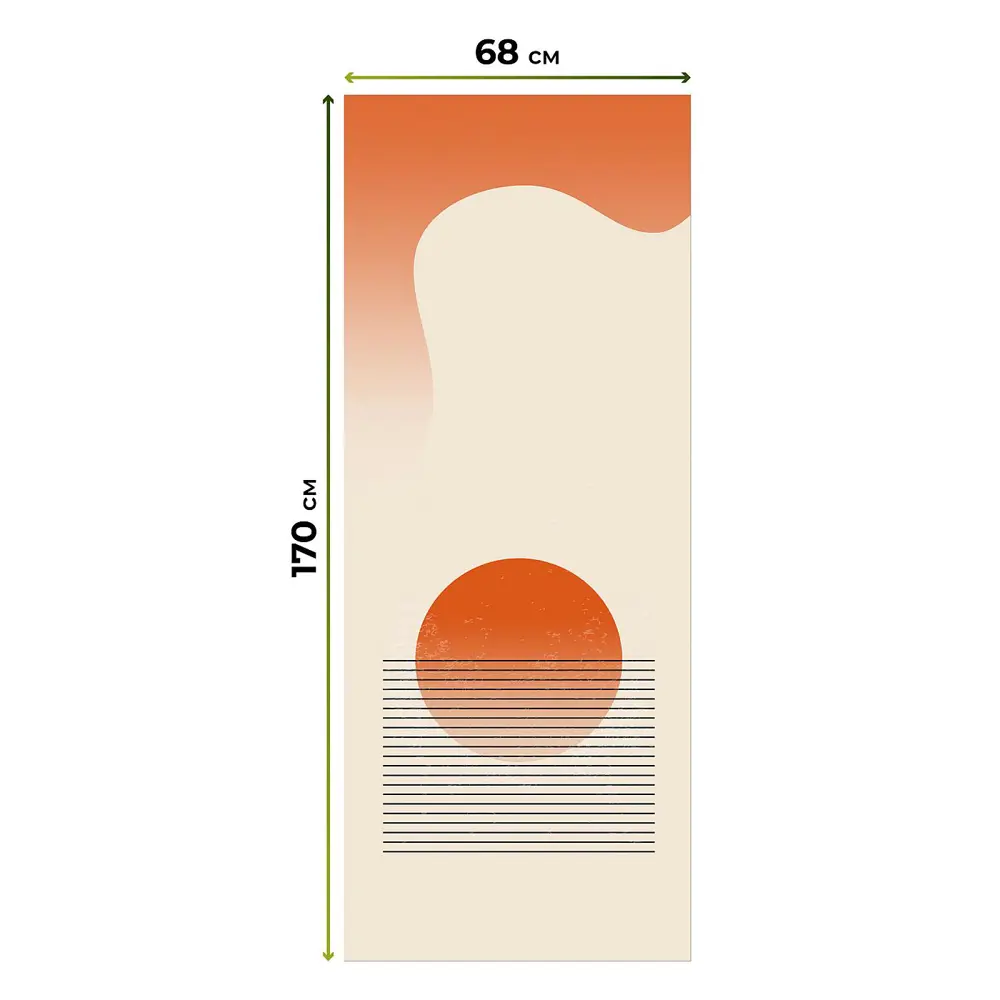 Фото 5 Рулонная штора блэкаут At Home ЛургасAT785169068, 68x170см, цвет бежевый, желтый, оранжевый Фото 5 Рулонная штора блэкаут At Home ЛургасAT785169068, 68x170см, цвет бежевый, желтый, оранжевый