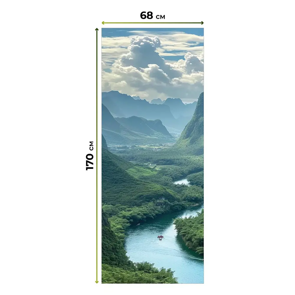 Фото 9 Рулонная штора блэкаут At Home ЛургасAT785105068, 68x170см, цвет белый, зеленый, синий, бирюзовый Фото 9 Рулонная штора блэкаут At Home ЛургасAT785105068, 68x170см, цвет белый, зеленый, синий, бирюзовый