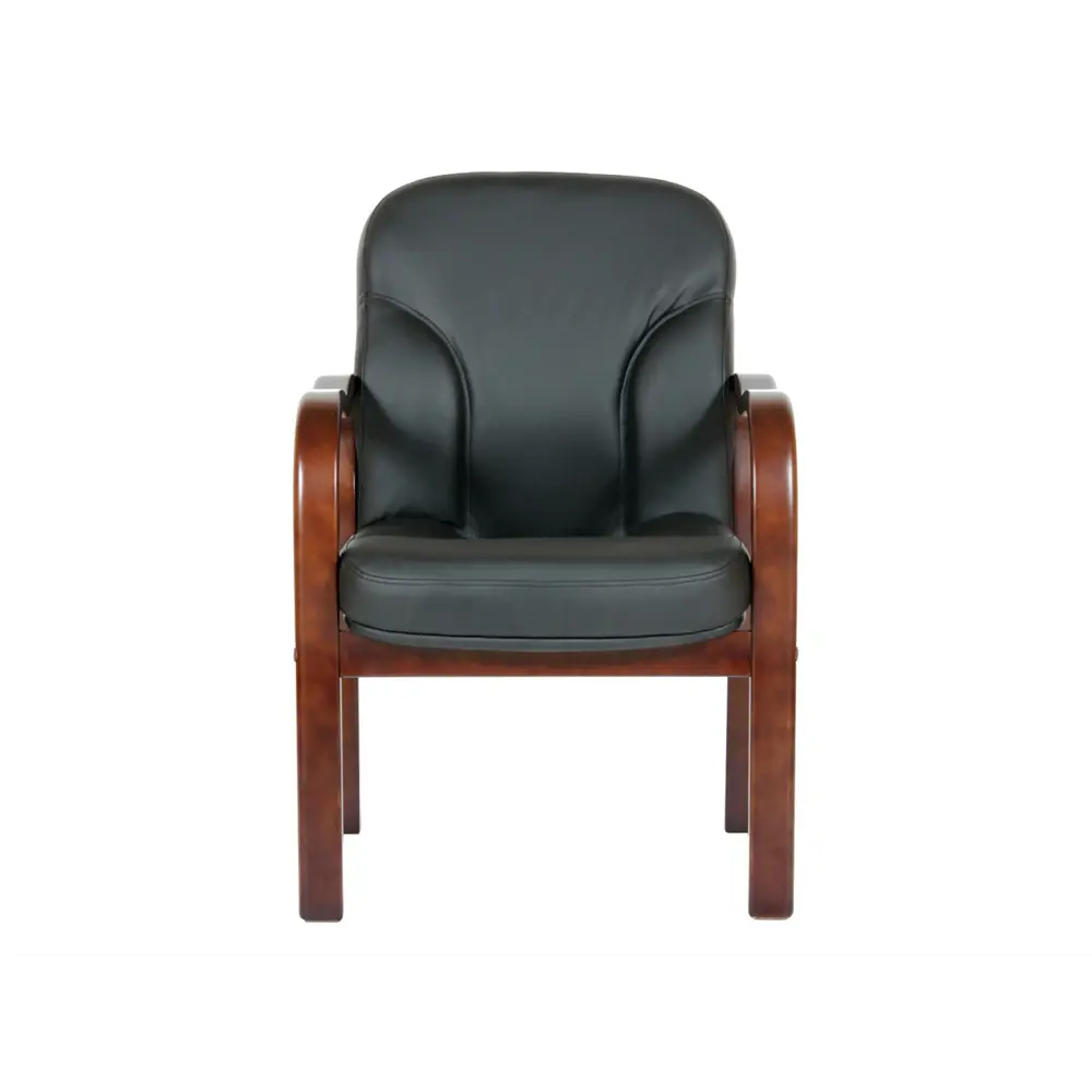 Фото Стул Тайпит Росмер 51x93.5x49 см кожа цвет черный Фото Стул Тайпит Росмер 51x93.5x49 см кожа цвет черный