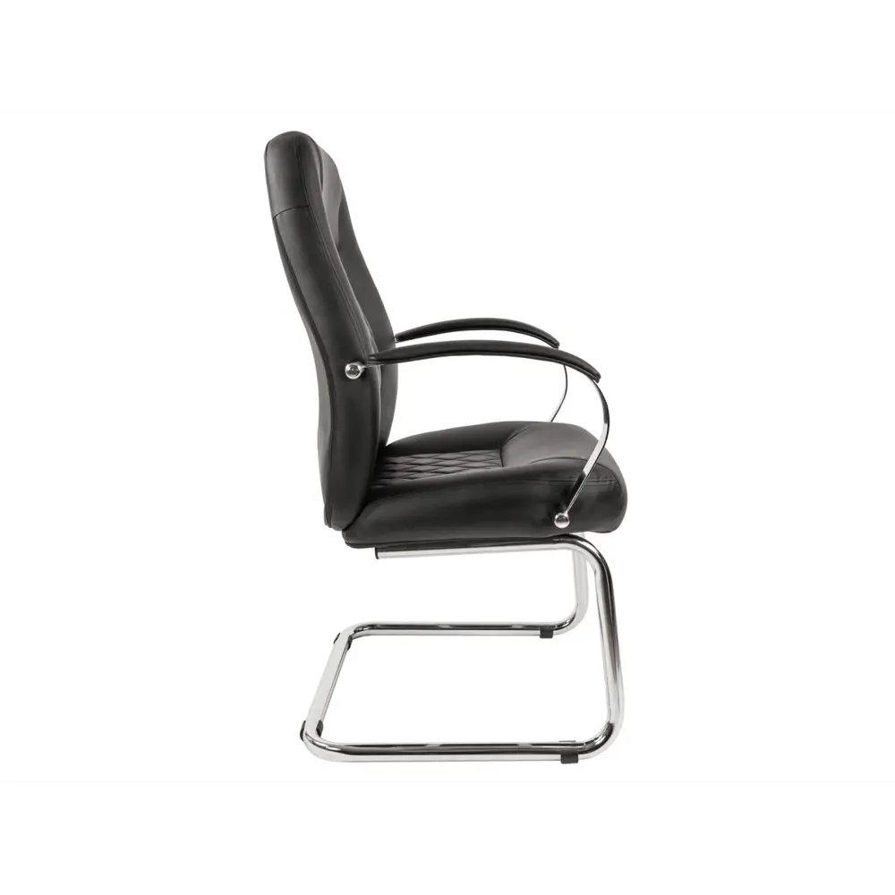 Фото 3 Стул Тайпит Ортей 52.5x109x59 см искусственная кожа цвет черный