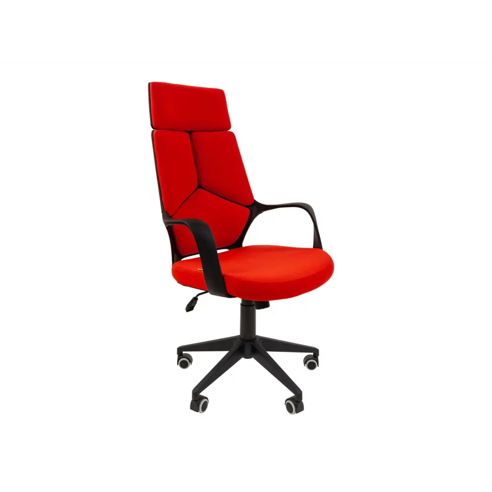 Фото Офисное кресло Тайпит Макело 65x114x65 см ткань цвет красный Фото Офисное кресло Тайпит Макело 65x114x65 см ткань цвет красный