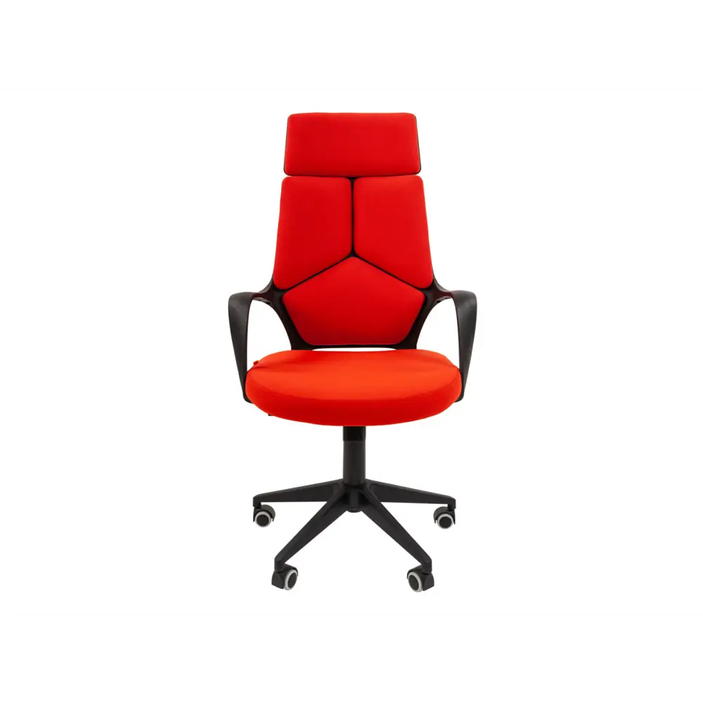 Фото 2 Офисное кресло Тайпит Макело 65x114x65 см ткань цвет красный Фото 2 Офисное кресло Тайпит Макело 65x114x65 см ткань цвет красный