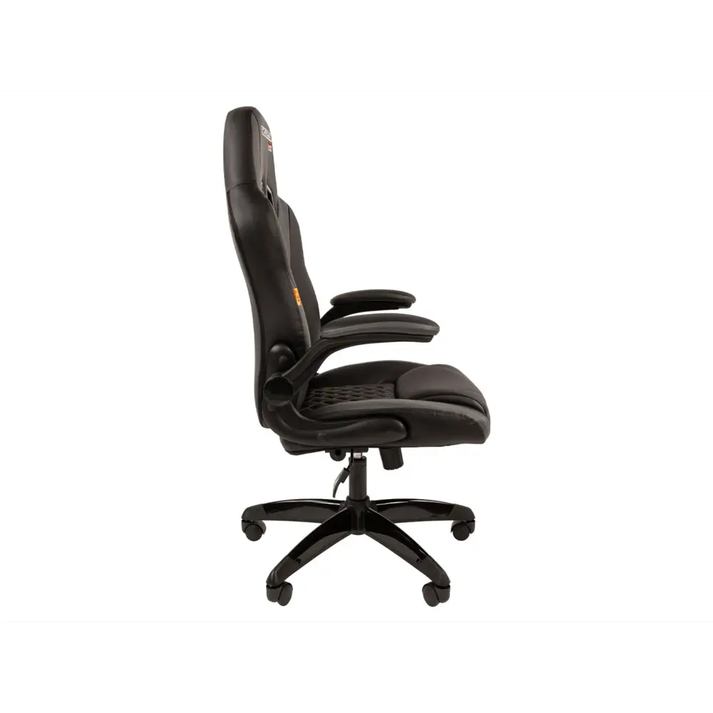 Фото 3 Игровое кресло Тайпит Фебрис 70x115.5x70 см эко кожа цвет серый, черный Фото 3 Игровое кресло Тайпит Фебрис 70x115.5x70 см эко кожа цвет серый, черный