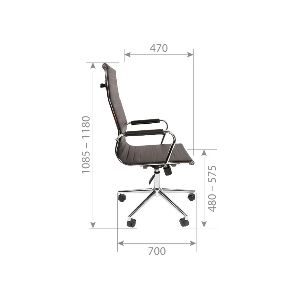 Фото 4 Офисное кресло Тайпит Майерс 70x108.5x70 см эко кожа цвет черный Фото 4 Офисное кресло Тайпит Майерс 70x108.5x70 см эко кожа цвет черный