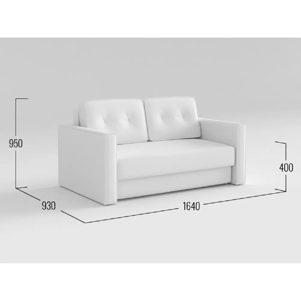 Фото 6 Диван раскладной Правила мебели Лагос Мини 164x95x93 см велюр цвет серый/велюр Фото 6 Диван раскладной Правила мебели Лагос Мини 164x95x93 см велюр цвет серый/велюр