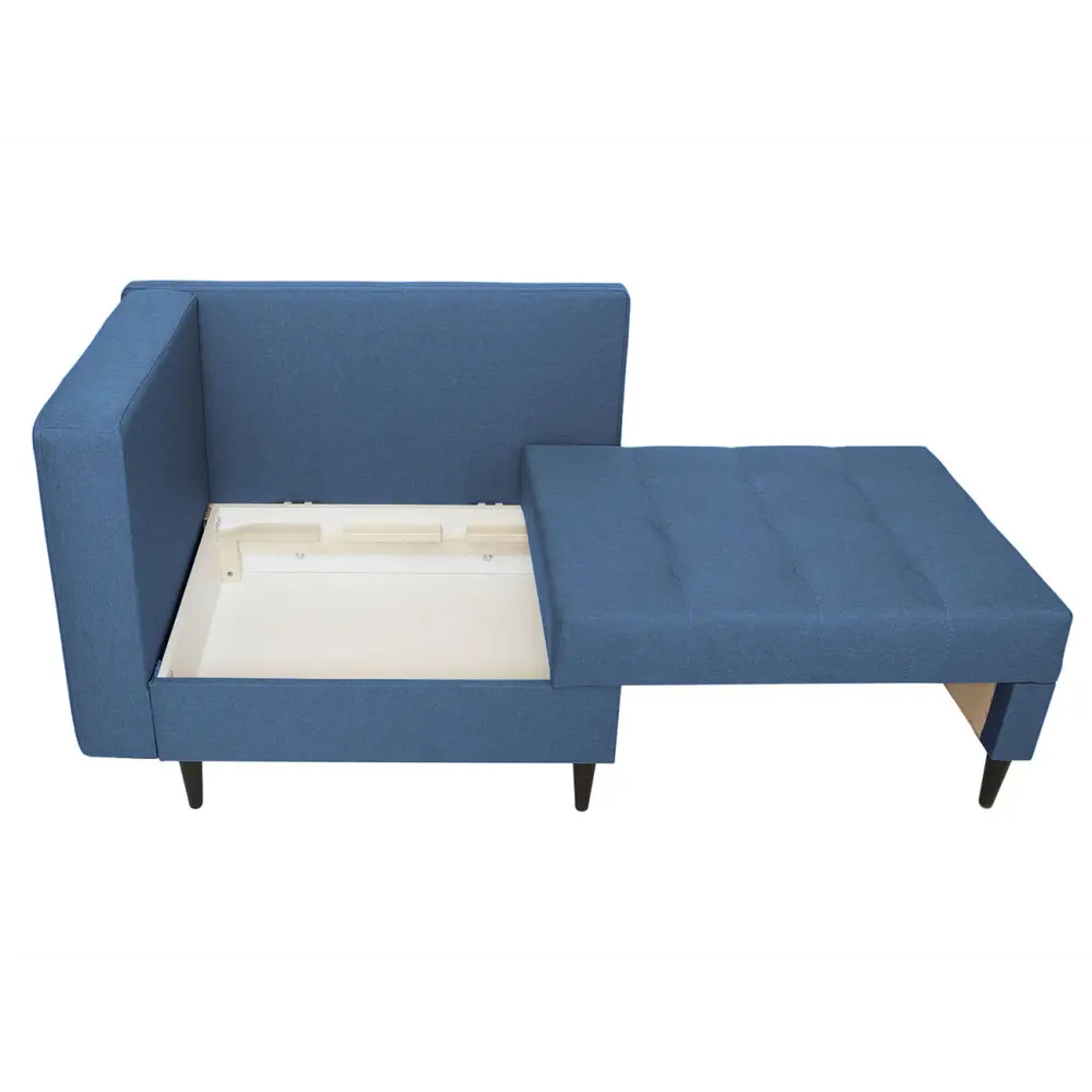 Фото 5 Диван раскладной Правила мебели Астен мини 104x78x67 см рогожка цвет синий/рогожка Фото 5 Диван раскладной Правила мебели Астен мини 104x78x67 см рогожка цвет синий/рогожка