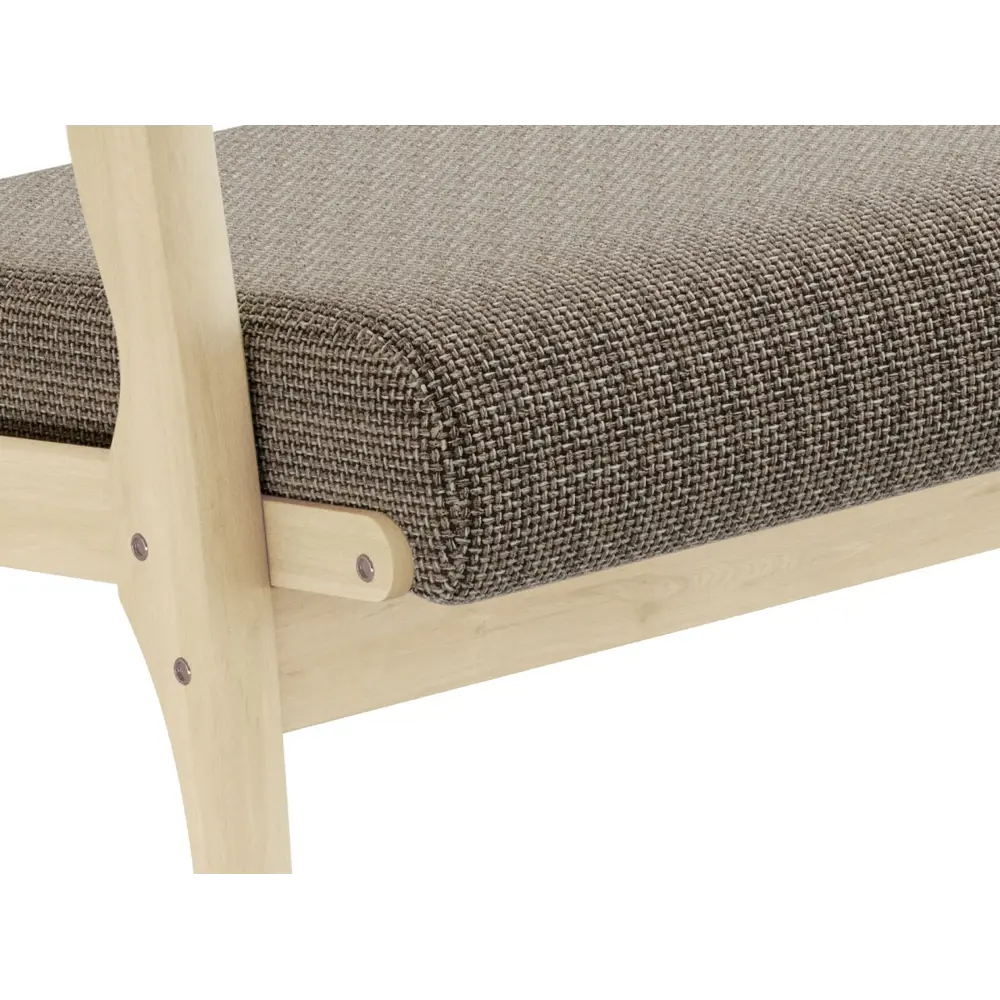 Фото 4 Диван прямой Правила мебели Саммер 151836 161x95x90 см рогожка цвет коричневый, рогожка Фото 4 Диван прямой Правила мебели Саммер 151836 161x95x90 см рогожка цвет коричневый, рогожка