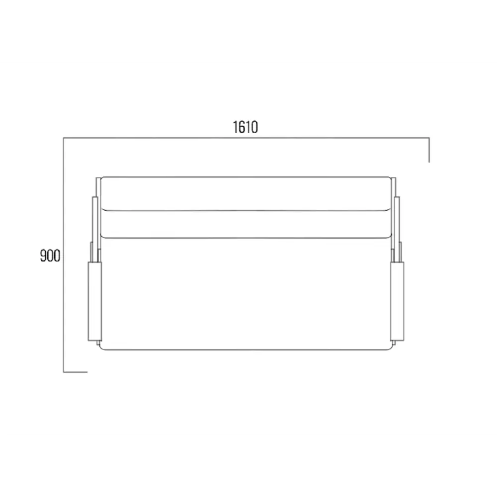 Фото 7 Диван прямой Правила мебели Саммер 151836 161x95x90 см рогожка цвет коричневый, рогожка Фото 7 Диван прямой Правила мебели Саммер 151836 161x95x90 см рогожка цвет коричневый, рогожка