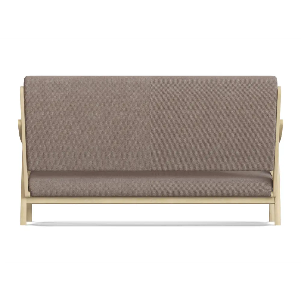 Фото 3 Диван прямой Правила мебели Саммер 151836 161x95x90 см рогожка цвет коричневый, рогожка Фото 3 Диван прямой Правила мебели Саммер 151836 161x95x90 см рогожка цвет коричневый, рогожка