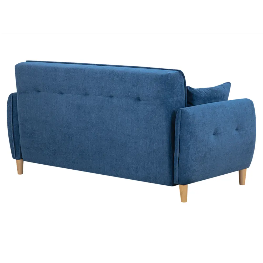 Фото 4 Диван раскладной Правила мебели Адель 170x82x89 см велюр цвет синий/велюр