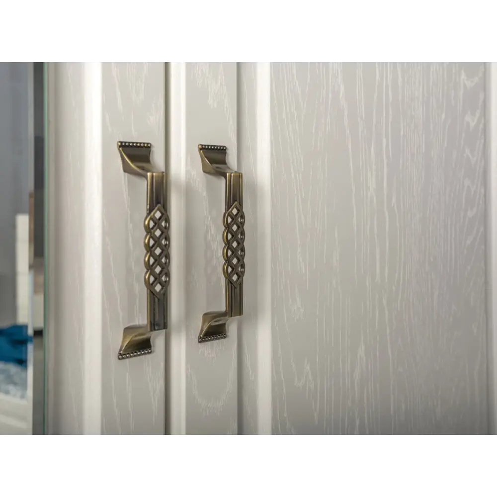 Фото 2 Шкаф распашной Mobi 106891 150x220.3x54.1 см ЛДСП цвет ясень ваниль/белый