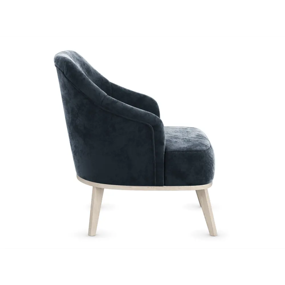 Фото 3 Кресло Элегия Лоренцо 67x79x79 см велюр цвет графит, микровелюр