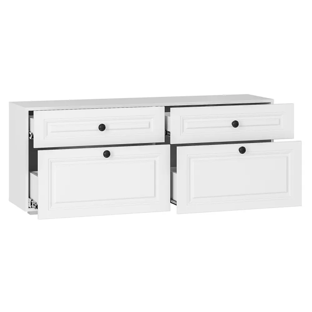 Фото 3 Тумба под телевизор Bts 171797 140.2x55.2x37.2 см ЛДСП цвет белый Фото 3 Тумба под телевизор Bts 171797 140.2x55.2x37.2 см ЛДСП цвет белый