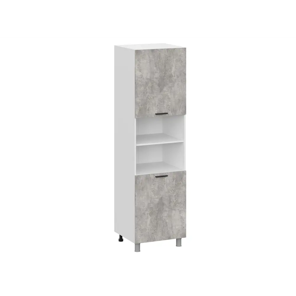 Фото 4 Кухонный гарнитур Sv-мебель Модус 175151 240x250.4x160 см ЛДСП цвет серый