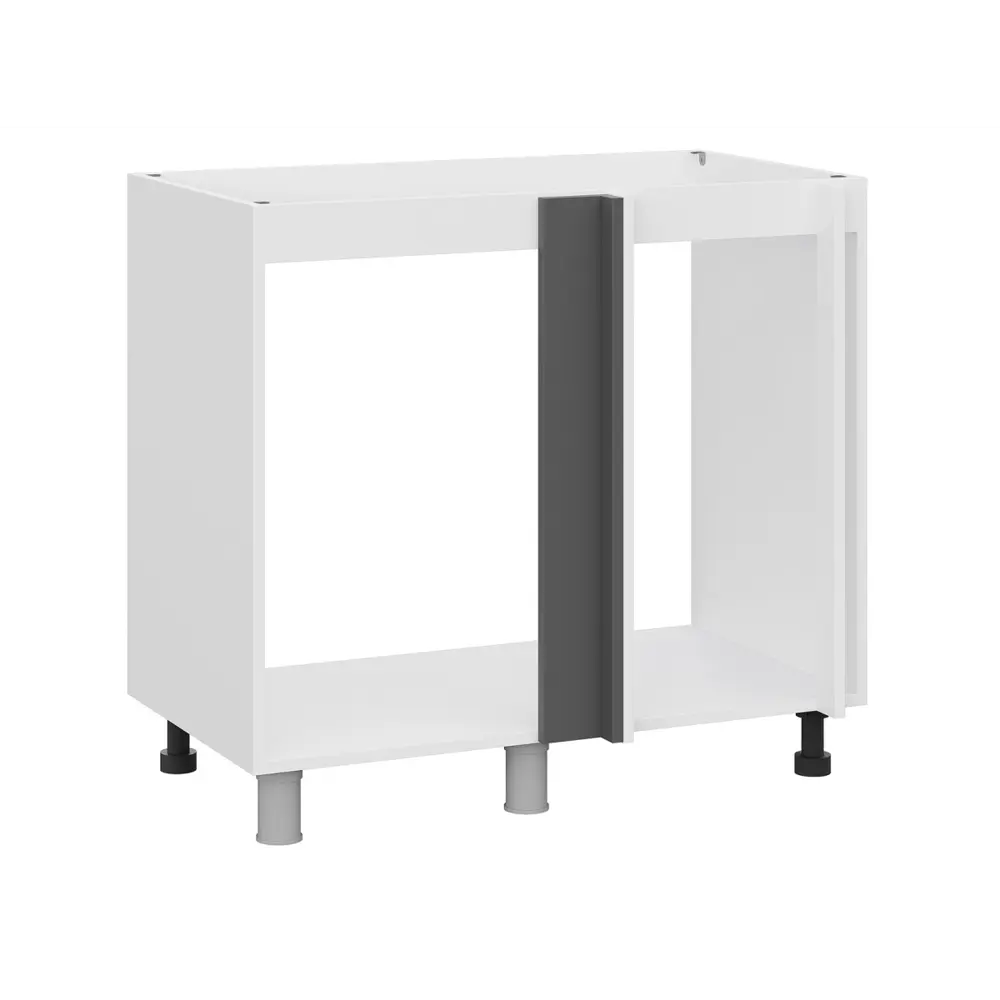 Фото 4 Кухонный гарнитур Sv-мебель Модус 175584 210x214.4x100 см ЛДСП цвет серый