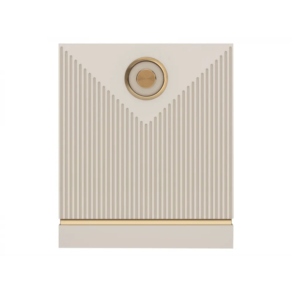 Фото 3 Тумба прикроватная Кураж Капри правая 45x52.6x42 см ЛДСП цвет сатин