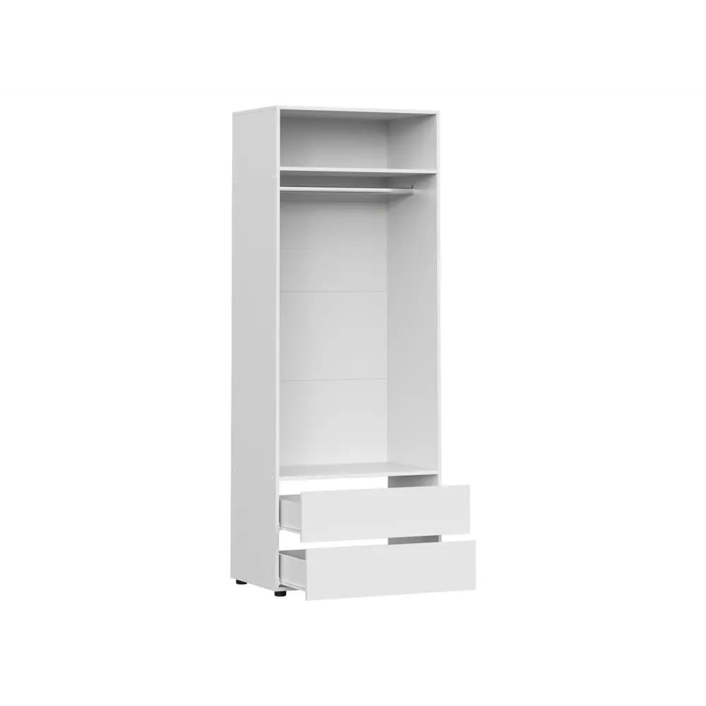 Фото 7 Комплект мебели для прихожей SV-мебель Токио 180x210x51.6 см ЛДСП цвет белый Фото 7 Комплект мебели для прихожей SV-мебель Токио 180x210x51.6 см ЛДСП цвет белый