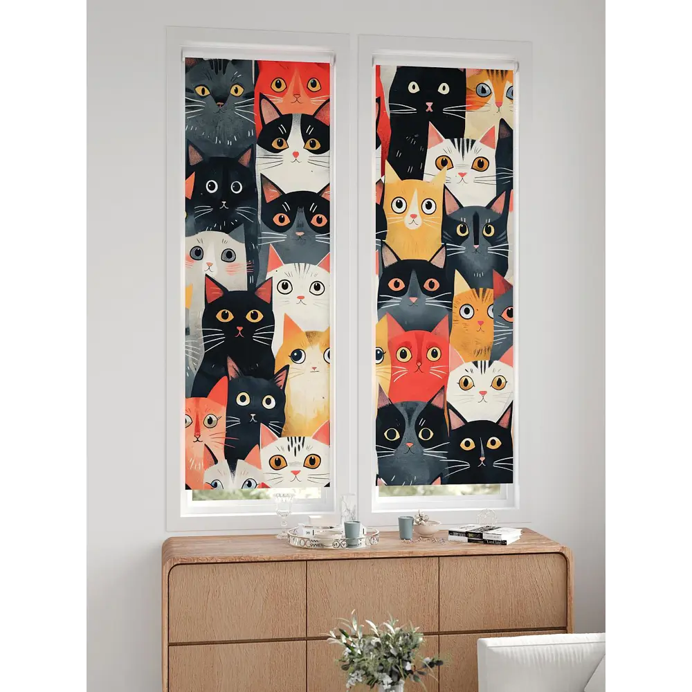 Фото 5 Рулонная штора блэкаут At Home НокретAT785088057, 57x170см, цвет красный, серый, желтый Фото 5 Рулонная штора блэкаут At Home НокретAT785088057, 57x170см, цвет красный, серый, желтый