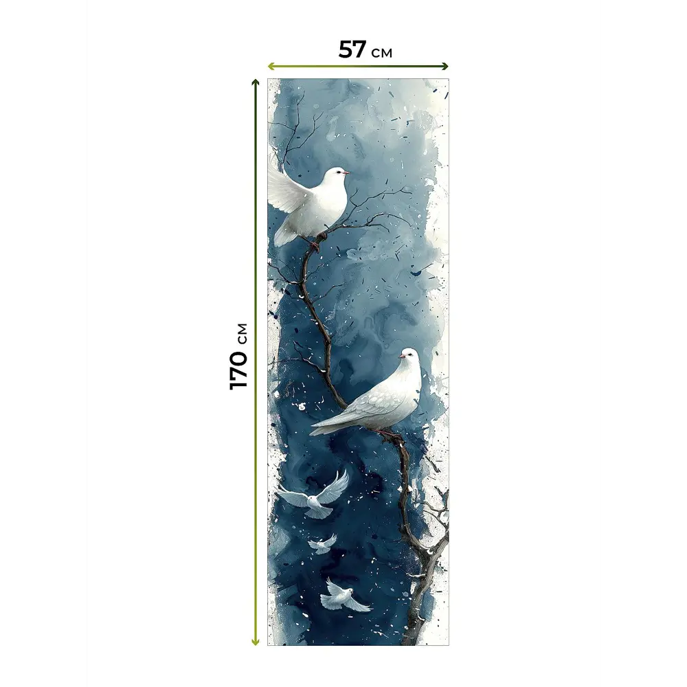 Фото 7 Рулонная штора блэкаут At Home НокретAT785031057, 57x170см, цвет белый, синий Фото 7 Рулонная штора блэкаут At Home НокретAT785031057, 57x170см, цвет белый, синий