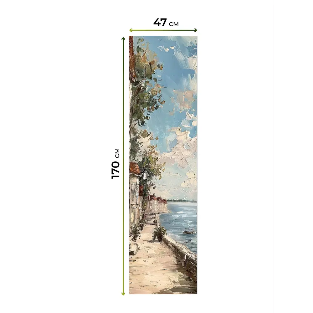 Фото 3 Рулонная штора блэкаут At Home ЛомкренAT785036047, 47x170см, цвет бежевый, зеленый, синий Фото 3 Рулонная штора блэкаут At Home ЛомкренAT785036047, 47x170см, цвет бежевый, зеленый, синий
