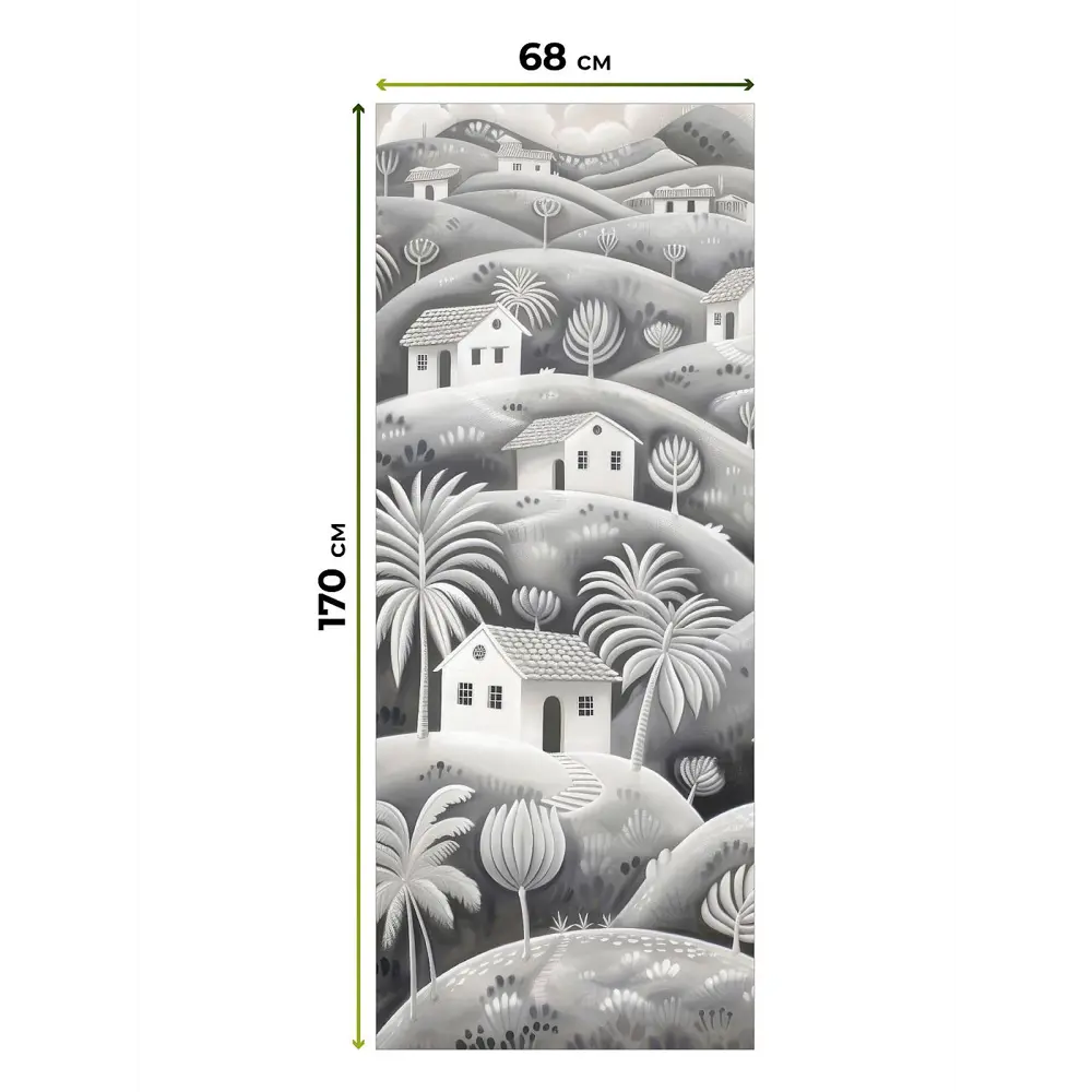 Фото 4 Рулонная штора At Home AT784112068, 68x170см, цвет белый, серый Фото 4 Рулонная штора At Home AT784112068, 68x170см, цвет белый, серый