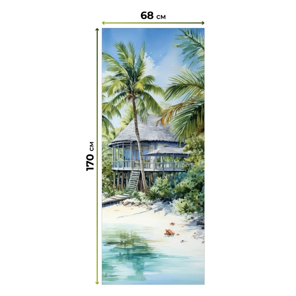 Фото 6 Рулонная штора At Home AT784138068, 68x170см, цвет зеленый, синий, бирюзовый Фото 6 Рулонная штора At Home AT784138068, 68x170см, цвет зеленый, синий, бирюзовый