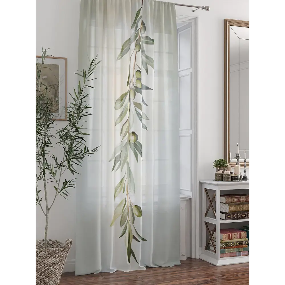 Фото 7 Тюль At home Базовая коллекция AT588327 на шторной ленте 250x150 см цвет бежевый Фото 7 Тюль At home Базовая коллекция AT588327 на шторной ленте 250x150 см цвет бежевый