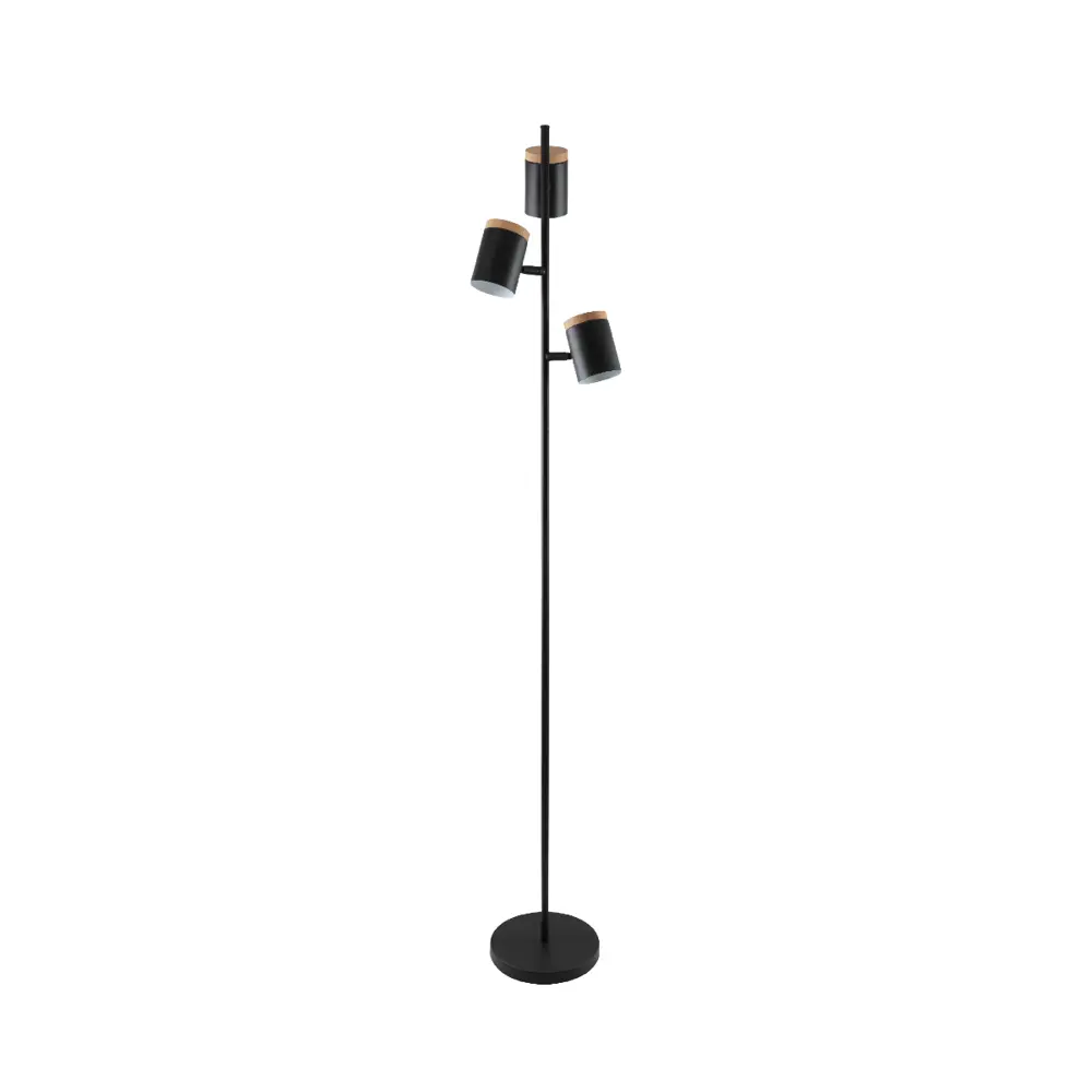 Фото 2 Торшер Asconnect AS3380-3Black цвет черный Фото 2 Торшер Asconnect AS3380-3Black цвет черный