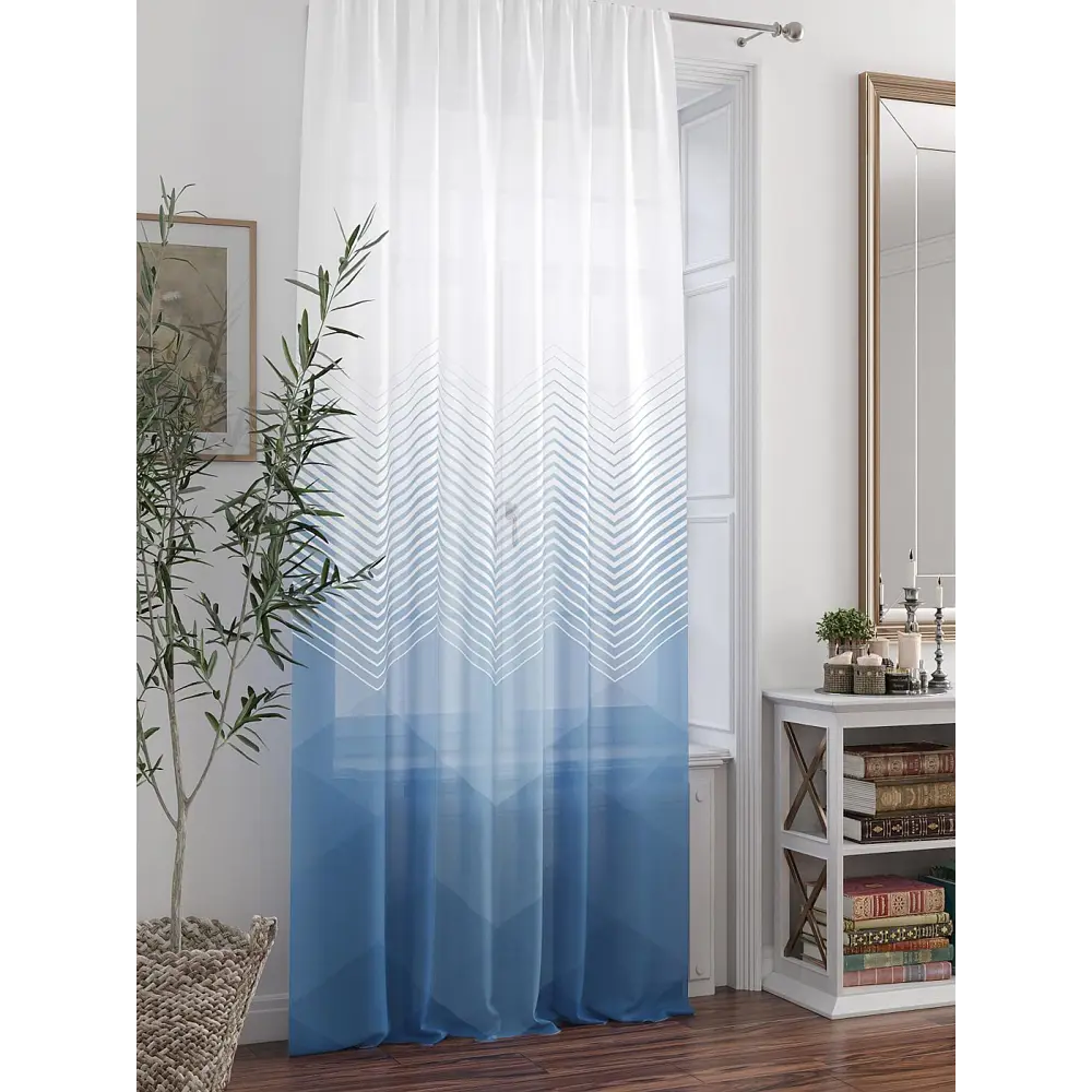 Фото 7 Тюль At home Базовая коллекция AT588204 на шторной ленте 250x150 см цвет белый Фото 7 Тюль At home Базовая коллекция AT588204 на шторной ленте 250x150 см цвет белый