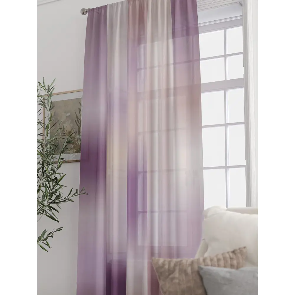 Фото Тюль At home Базовая коллекция AT588211 на шторной ленте 250x150 см цвет бежевый Фото Тюль At home Базовая коллекция AT588211 на шторной ленте 250x150 см цвет бежевый