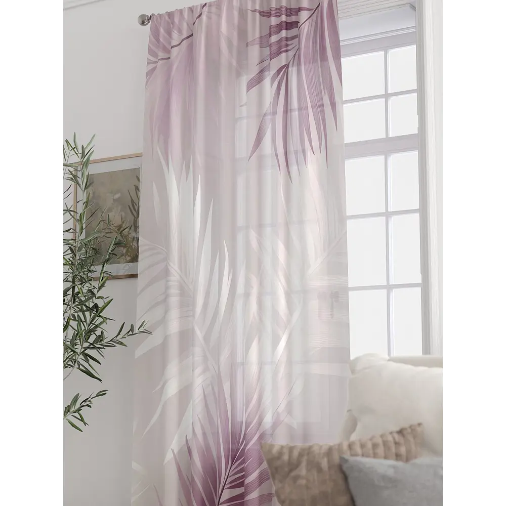 Фото Тюль At home Базовая коллекция AT588215 на шторной ленте 250x150 см цвет бежевый Фото Тюль At home Базовая коллекция AT588215 на шторной ленте 250x150 см цвет бежевый