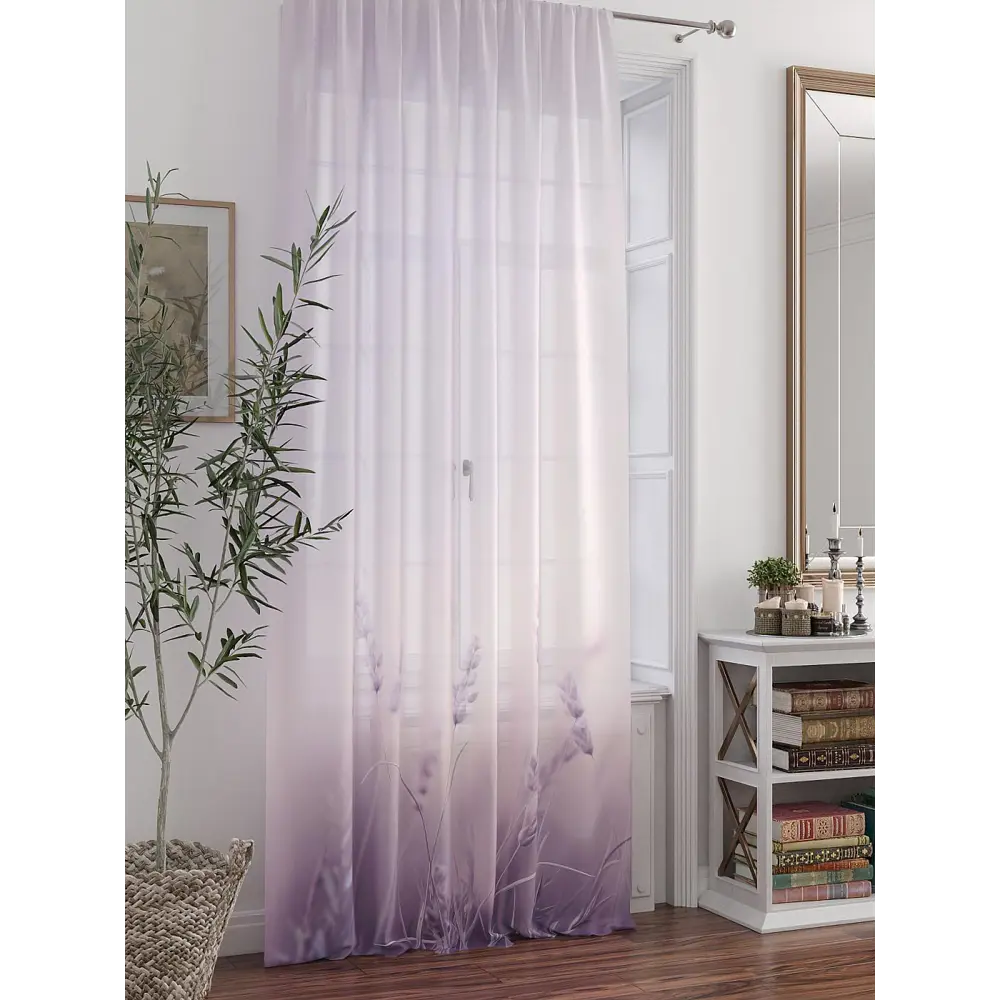 Фото 3 Тюль At home Базовая коллекция AT588228 на шторной ленте 250x150 см цвет бежевый Фото 3 Тюль At home Базовая коллекция AT588228 на шторной ленте 250x150 см цвет бежевый