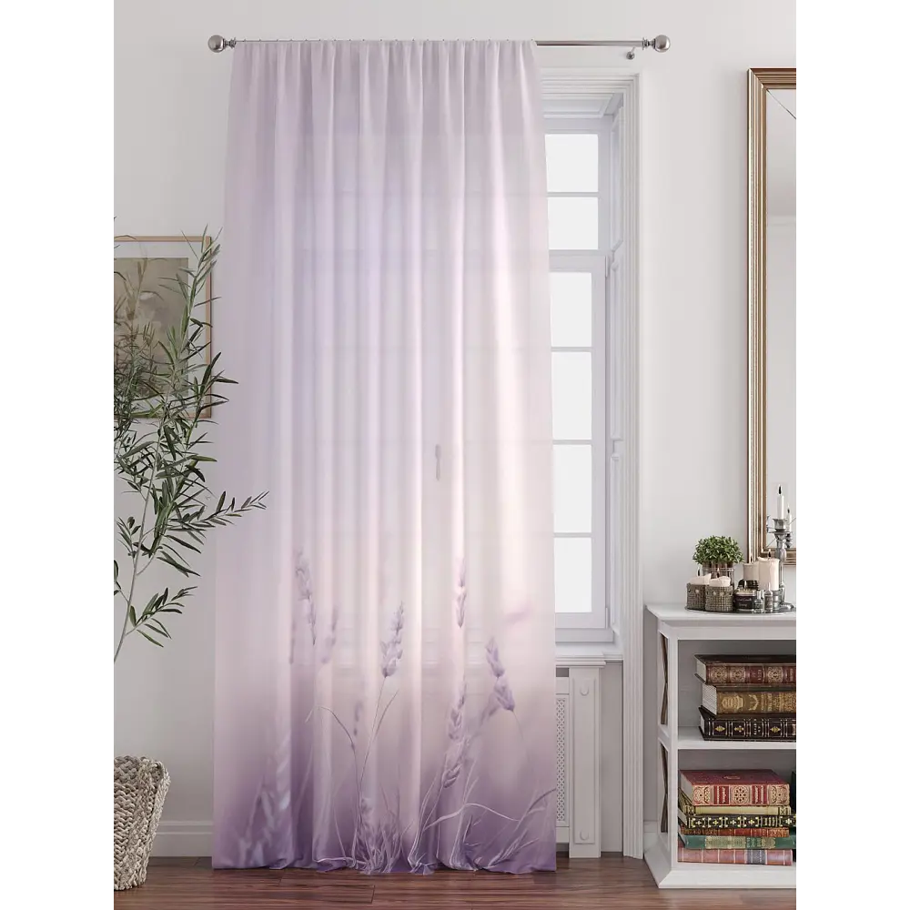 Фото 6 Тюль At home Базовая коллекция AT588228 на шторной ленте 250x150 см цвет бежевый Фото 6 Тюль At home Базовая коллекция AT588228 на шторной ленте 250x150 см цвет бежевый