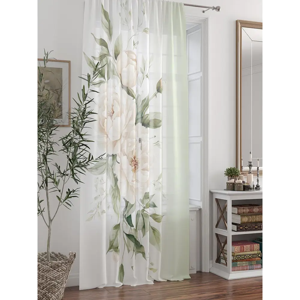 Фото Тюль At home Базовая коллекция AT588256 на шторной ленте 250x150 см цвет бежевый Фото Тюль At home Базовая коллекция AT588256 на шторной ленте 250x150 см цвет бежевый