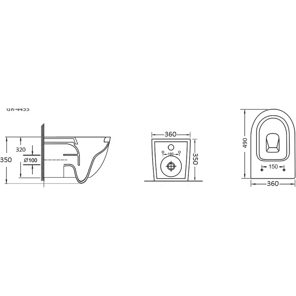 Фото 6 Комплект инсталляция с унитазом Grohe 436973 цвет черный Фото 6 Комплект инсталляция с унитазом Grohe 436973 цвет черный