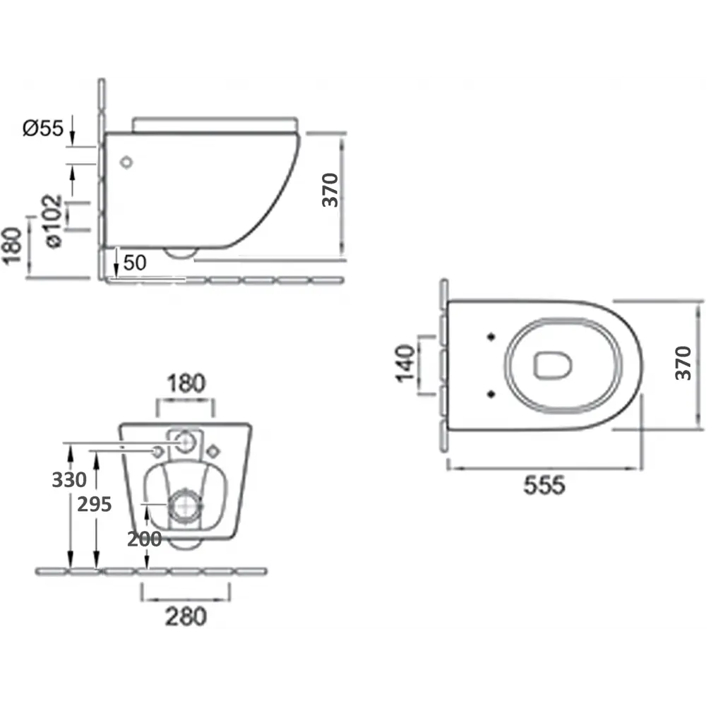Фото 6 Комплект инсталляция с унитазом Grohe 472094 цвет черный Фото 6 Комплект инсталляция с унитазом Grohe 472094 цвет черный