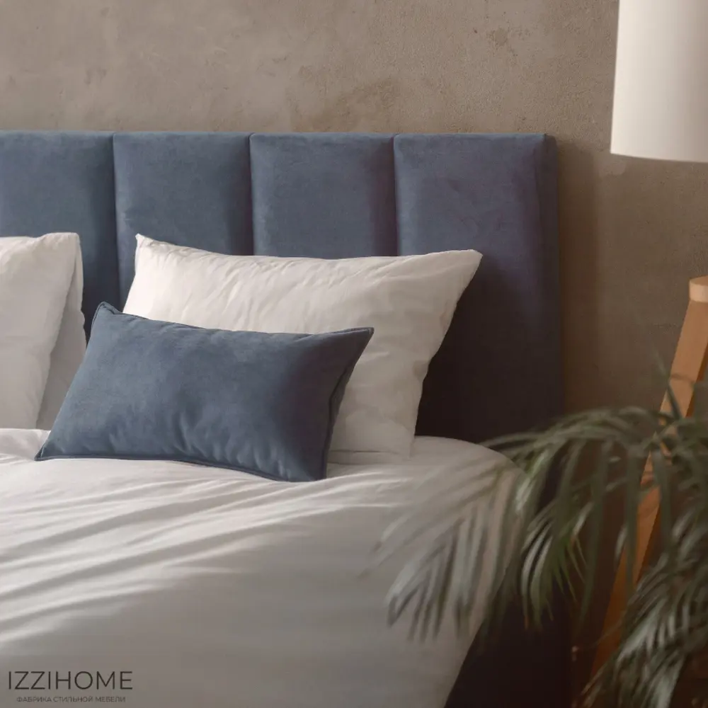 Фото 10 Кровать двуспальная Izzihome Line с подъемным механизмом и мягким изголовьем 189x100x212 см ДСП цвет серый Фото 10 Кровать двуспальная Izzihome Line с подъемным механизмом и мягким изголовьем 189x100x212 см ДСП цвет серый