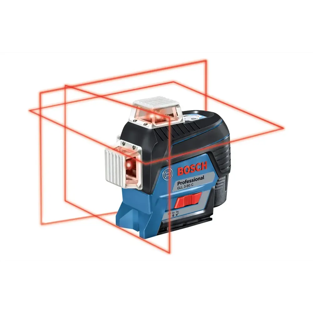 Фото 3 Уровень лазерный Bosch Professional GLL 3-80 C, 0601063R01, на штативе, дальность до 30 м Фото 3 Уровень лазерный Bosch Professional GLL 3-80 C, 0601063R01, на штативе, дальность до 30 м