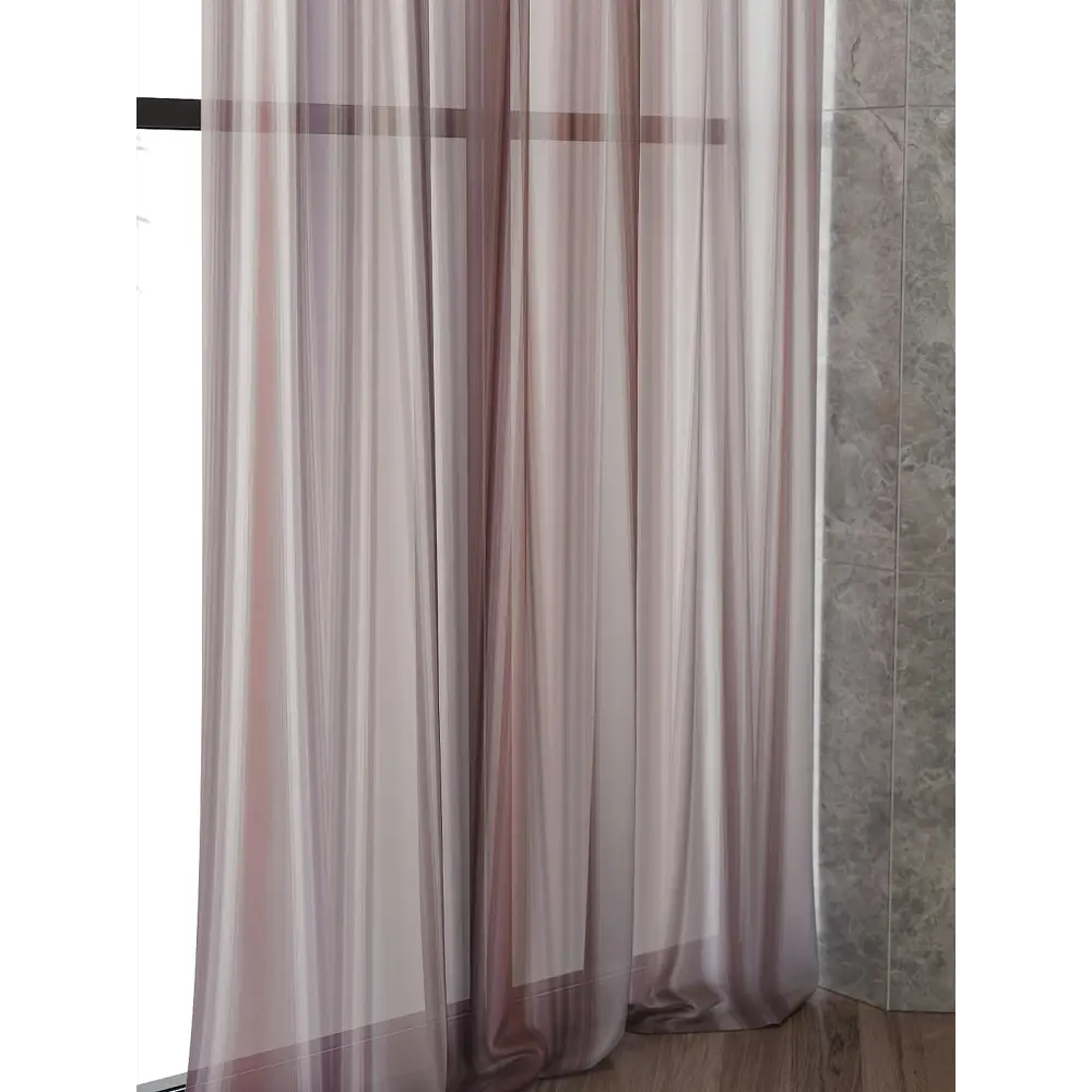 Фото 4 Тюль At home Базовая коллекция AT583259 на шторной ленте 240x150 см цвет бежевый Фото 4 Тюль At home Базовая коллекция AT583259 на шторной ленте 240x150 см цвет бежевый