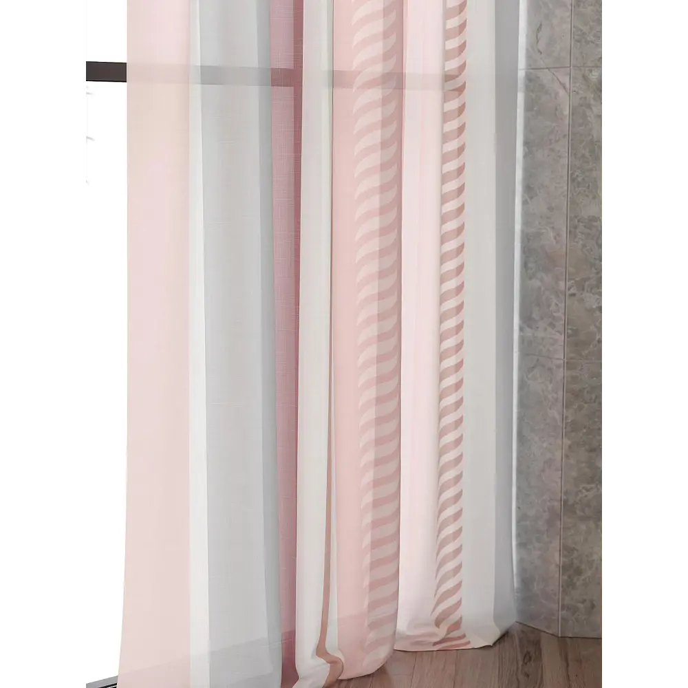 Фото 7 Тюль At home Базовая коллекция AT583255 на шторной ленте 240x150 см цвет бежевый Фото 7 Тюль At home Базовая коллекция AT583255 на шторной ленте 240x150 см цвет бежевый