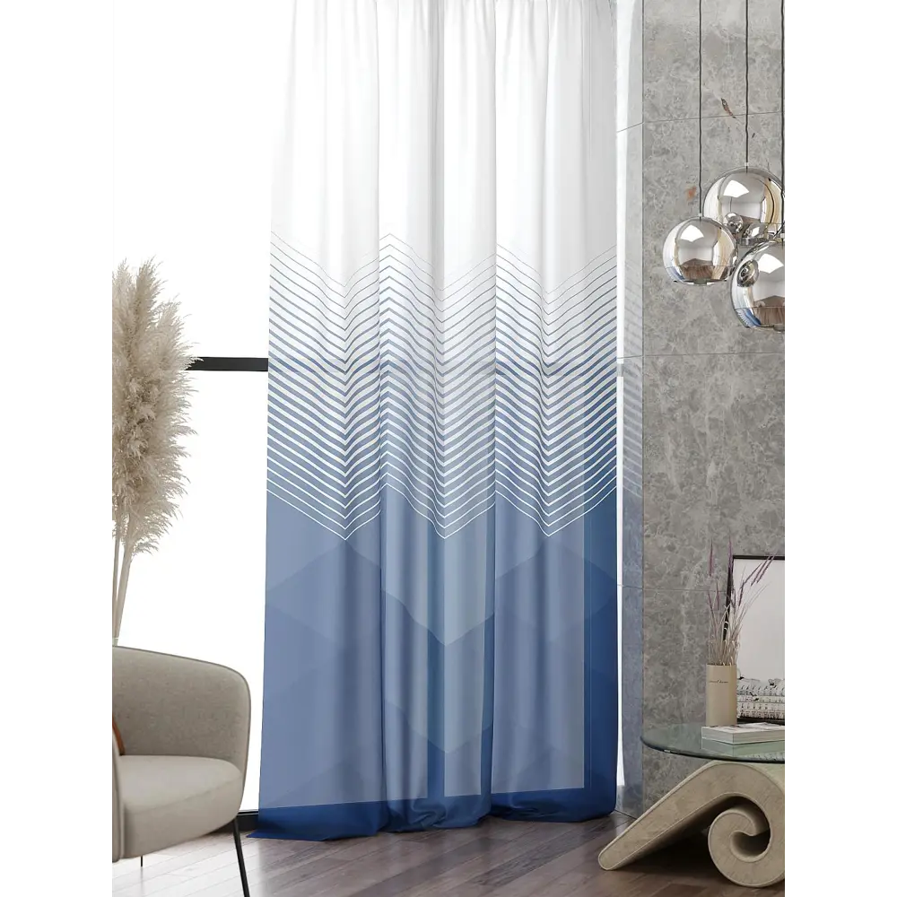 Фото 7 Тюль At home Базовая коллекция AT583250 на шторной ленте 240x150 см цвет белый Фото 7 Тюль At home Базовая коллекция AT583250 на шторной ленте 240x150 см цвет белый