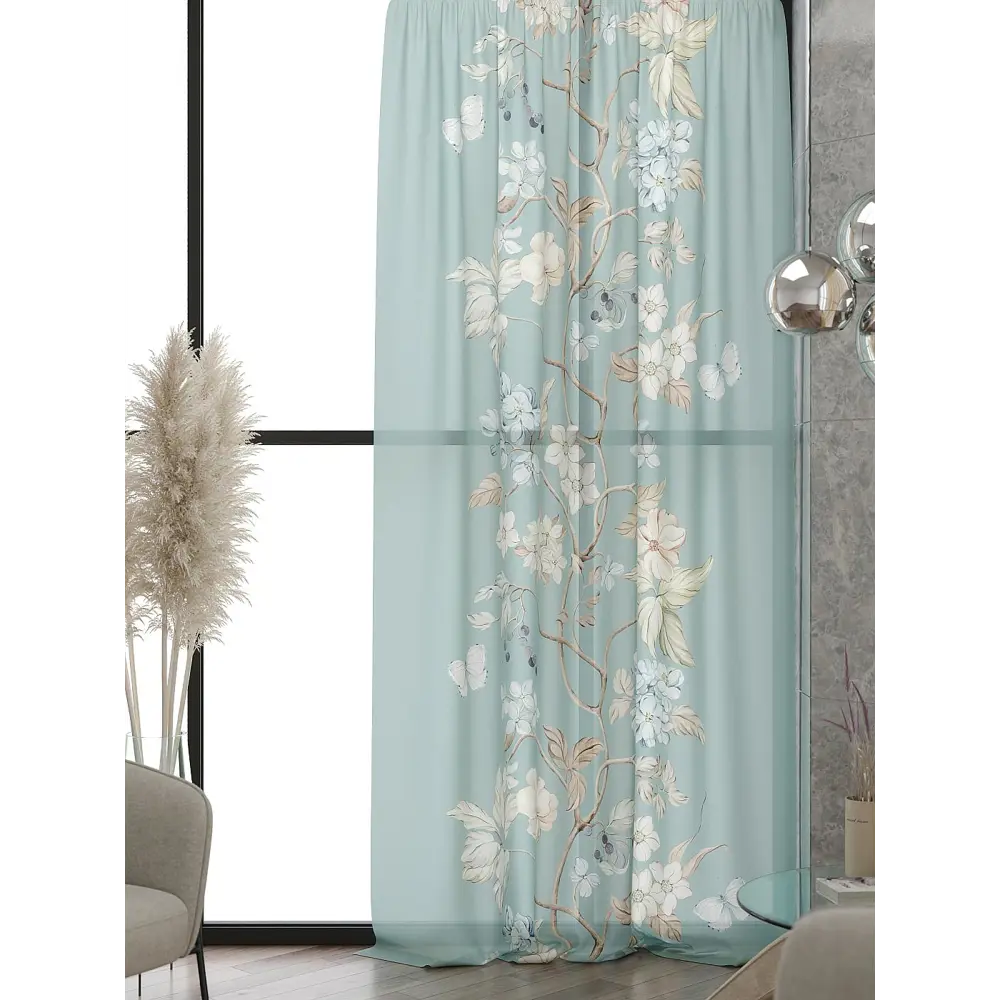 Фото 3 Тюль At home Базовая коллекция AT583236 на шторной ленте 240x150 см цвет бежевый Фото 3 Тюль At home Базовая коллекция AT583236 на шторной ленте 240x150 см цвет бежевый