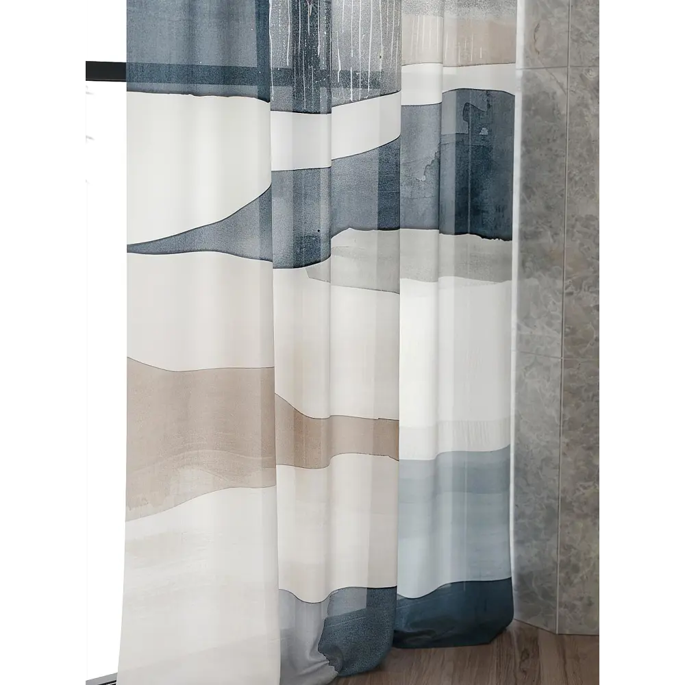 Фото 4 Тюль At home Базовая коллекция AT583125 на шторной ленте 240x150 см цвет бежевый Фото 4 Тюль At home Базовая коллекция AT583125 на шторной ленте 240x150 см цвет бежевый