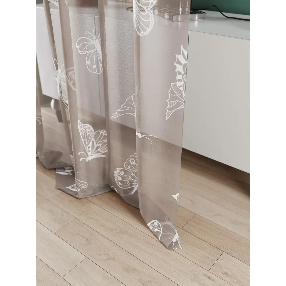 Фото Тюль At home Базовая коллекция AT583019 на шторной ленте 240x150 см цвет белый Фото Тюль At home Базовая коллекция AT583019 на шторной ленте 240x150 см цвет белый