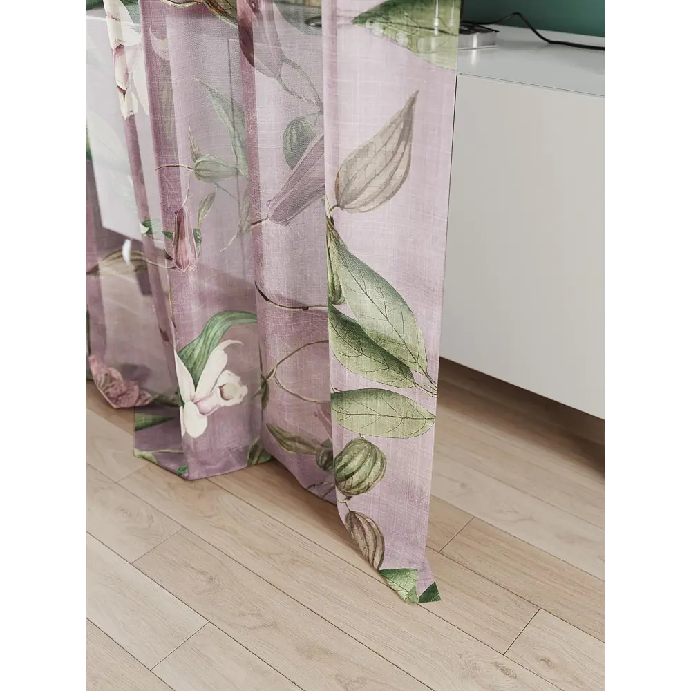 Фото 4 Тюль At home Базовая коллекция AT583024 на шторной ленте 240x150 см цвет бежевый Фото 4 Тюль At home Базовая коллекция AT583024 на шторной ленте 240x150 см цвет бежевый