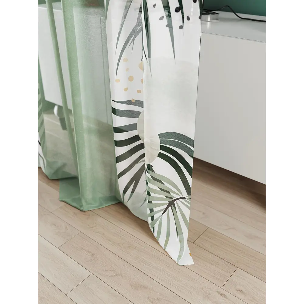 Фото 2 Тюль At home Базовая коллекция AT583037 на шторной ленте 240x150 см цвет бежевый Фото 2 Тюль At home Базовая коллекция AT583037 на шторной ленте 240x150 см цвет бежевый