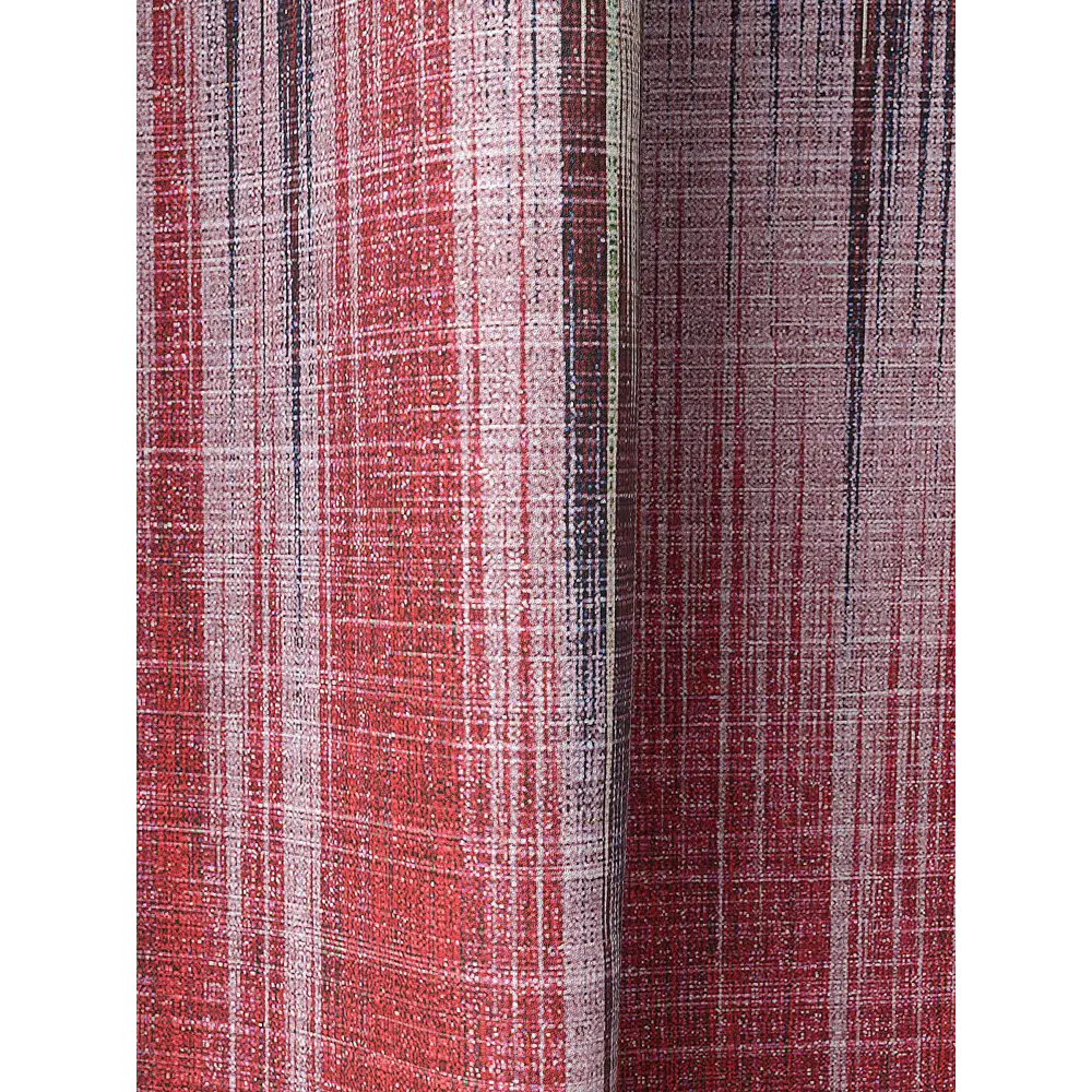 Фото 3 Комплект штор на ленте At Home Делфрис AT919174 150x260 см вуаль цвет красный Фото 3 Комплект штор на ленте At Home Делфрис AT919174 150x260 см вуаль цвет красный